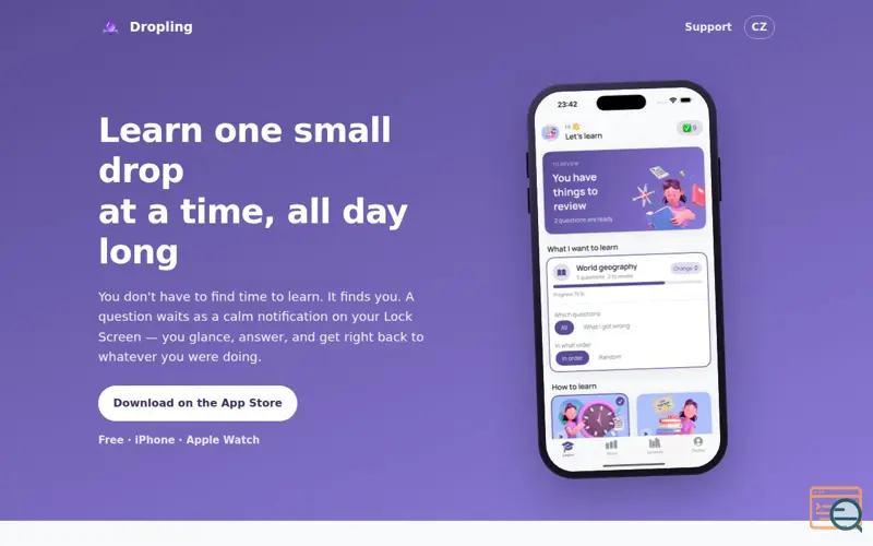 Screenshot of Dropling