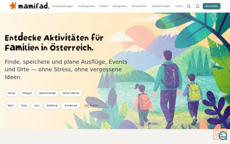 Screenshot of Mamifad