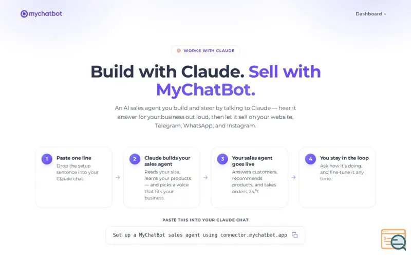 Screenshot of MyChatBot