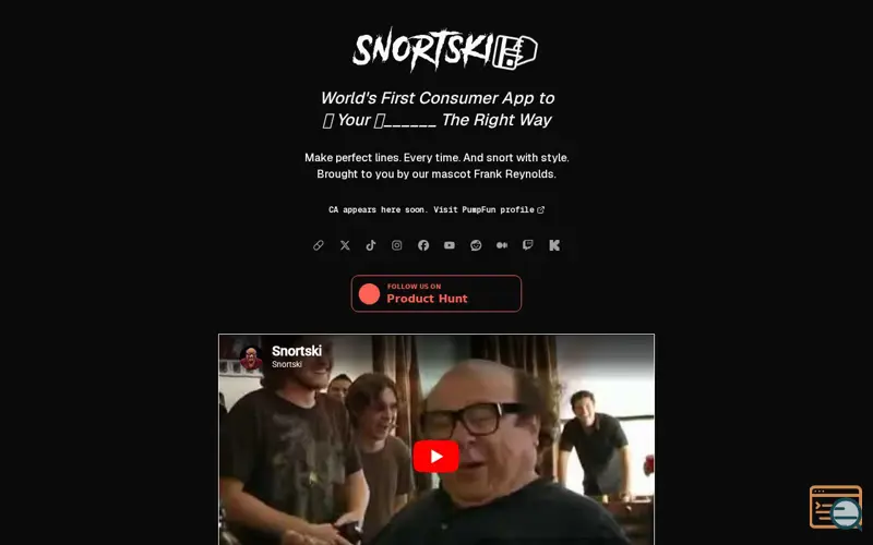 Screenshot of Snortski