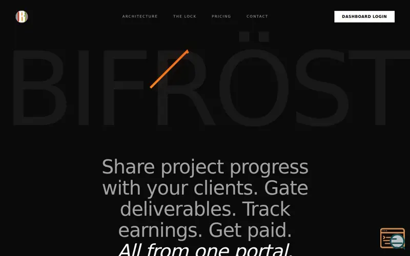 Screenshot of Bifröst