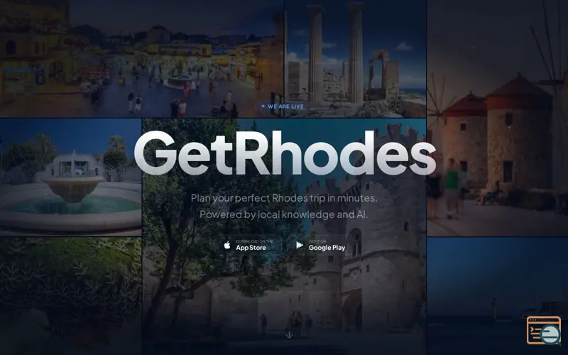 Screenshot of GetRhodes