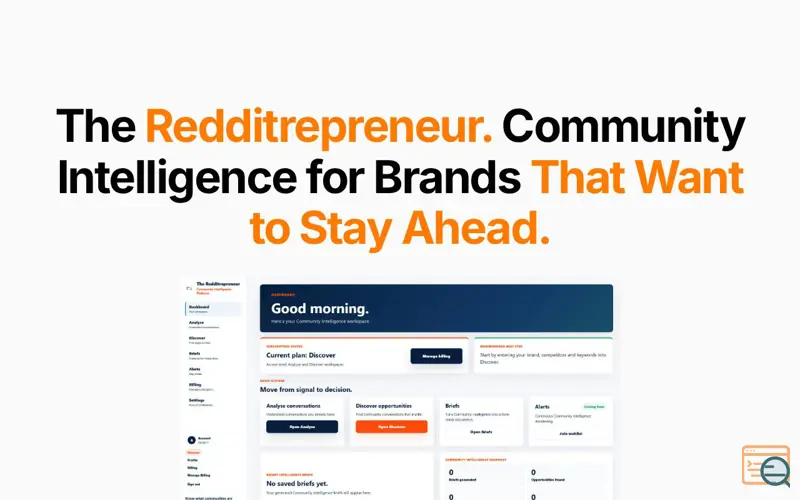 Screenshot of The Redditrepreneur