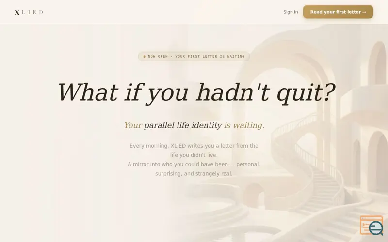 Screenshot of XLIED
