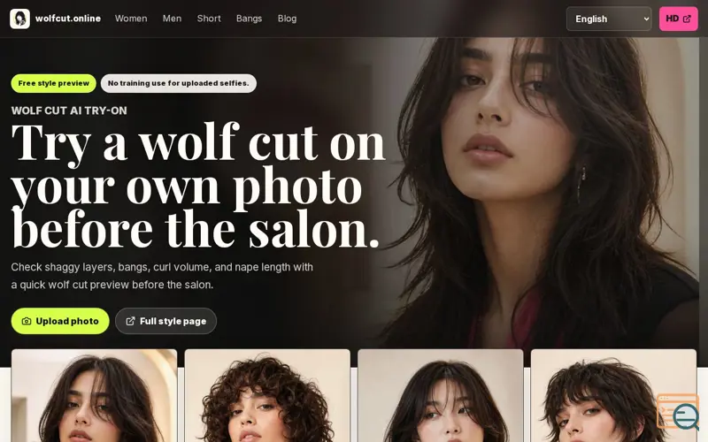 Screenshot of Wolfcut Online