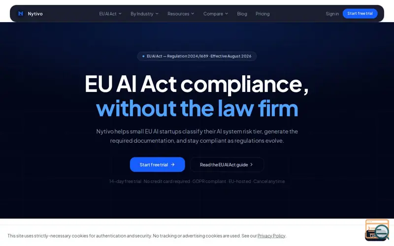 Screenshot of Nytivo
