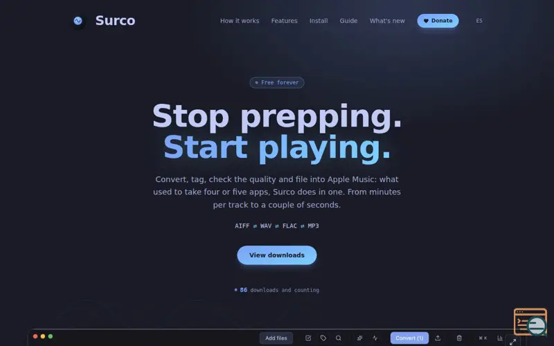 Screenshot of Surco