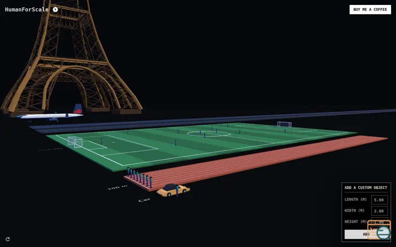 Screenshot of HumanForScale