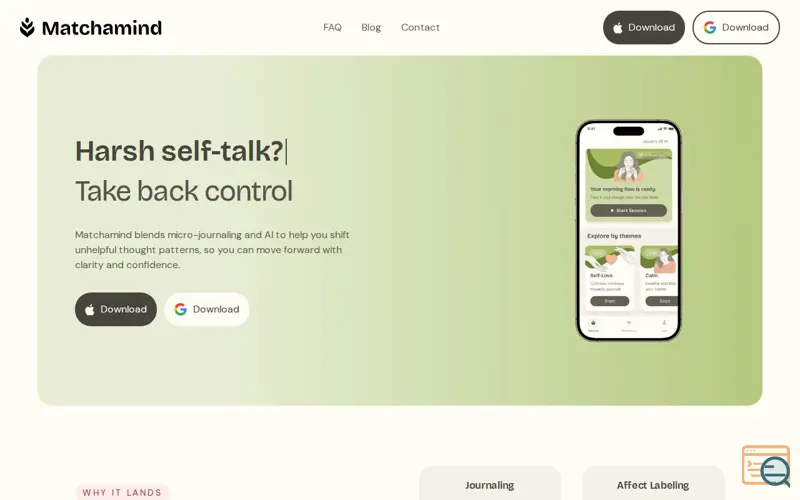 Screenshot of Matchamind