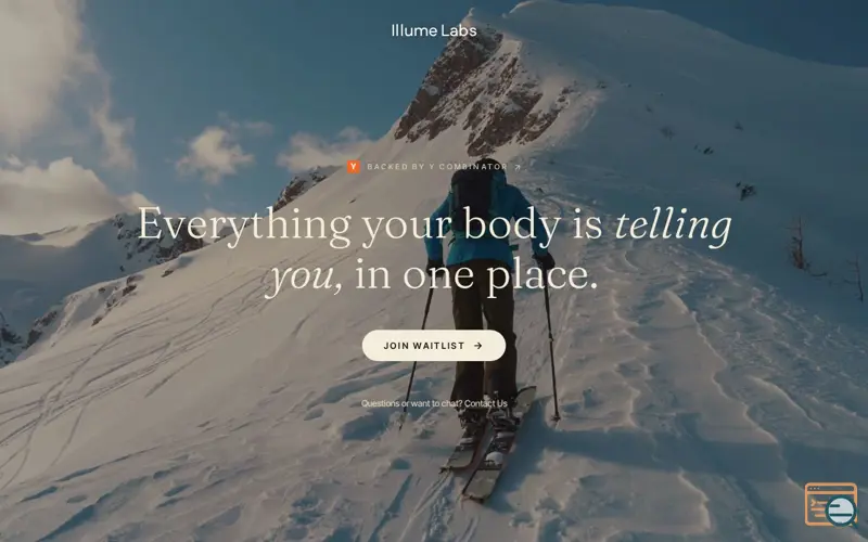 Screenshot of Illume Labs, a launch using Y Combinator Launches