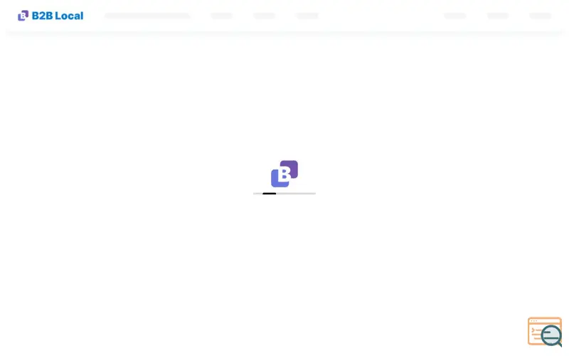 Screenshot of B2BLocal