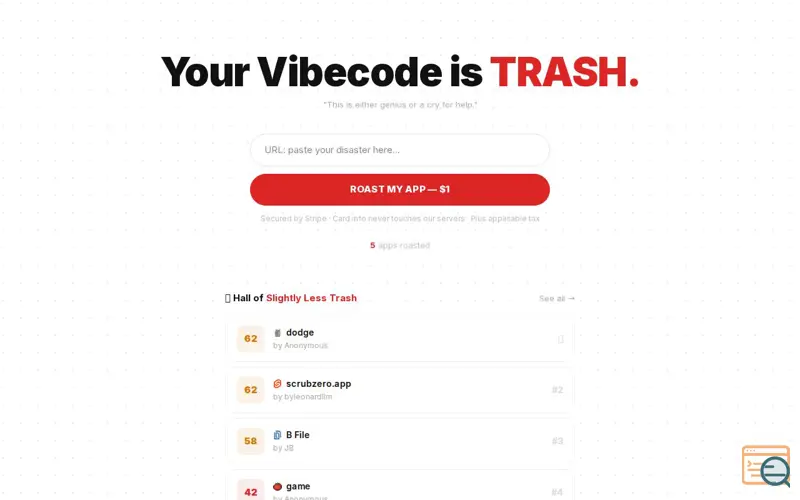 Screenshot of Your Vibecode is TRASH