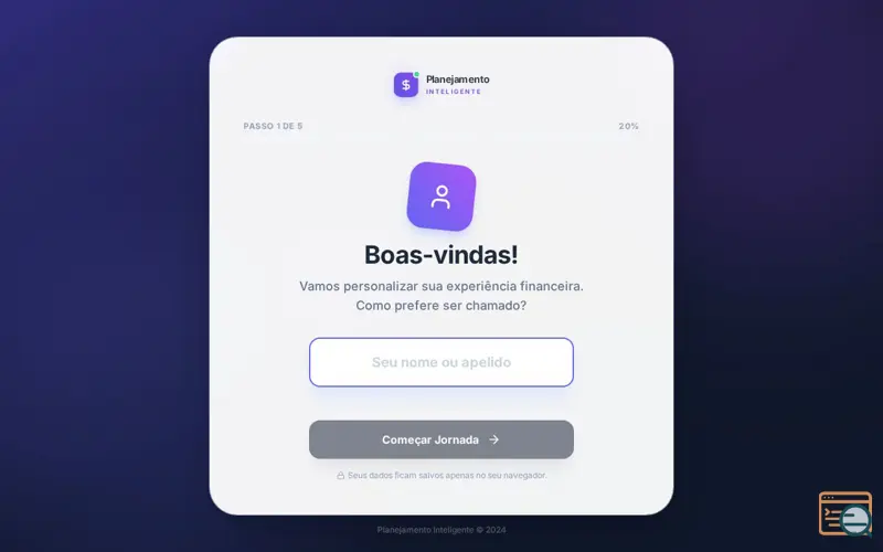 Screenshot of Planejamento Inteligente