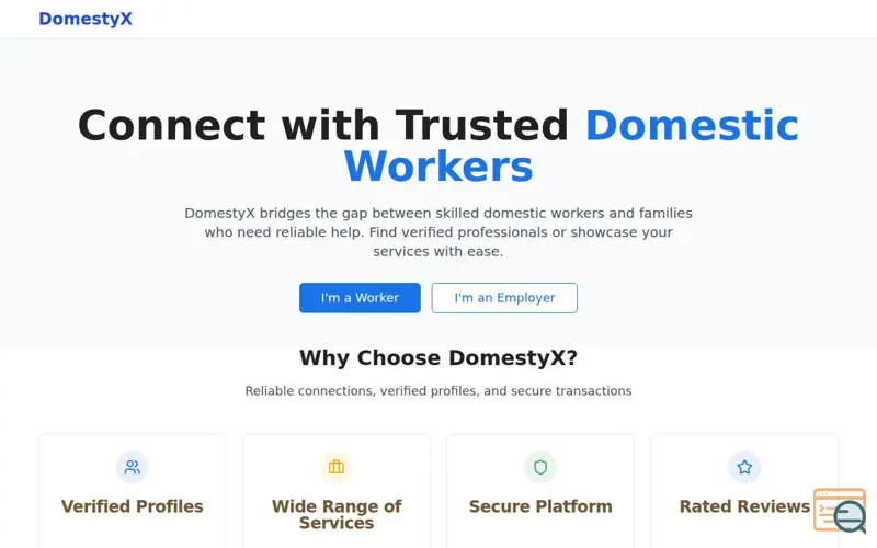 Screenshot of Domestyx