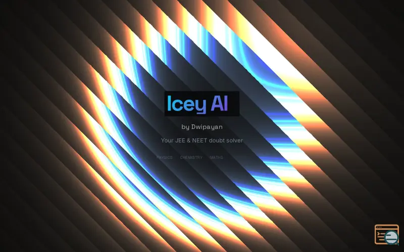 Screenshot of Icey AI  (Doubt Solver)