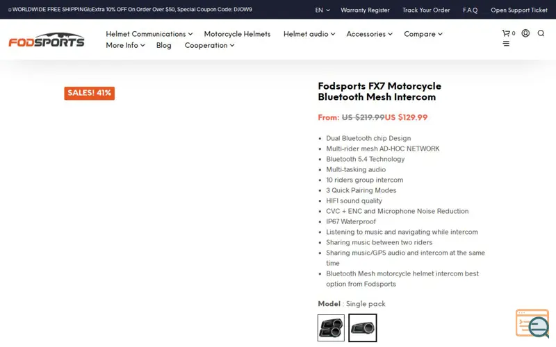 Screenshot of Fodsports FX7