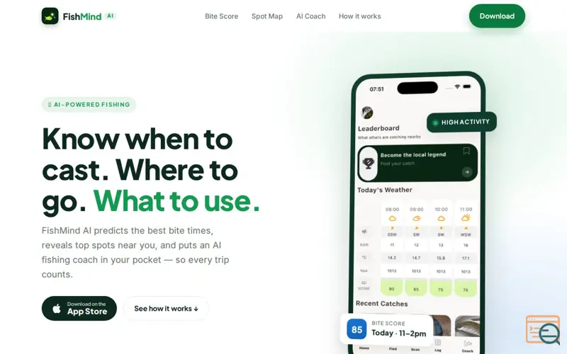 Screenshot of FishMindAi