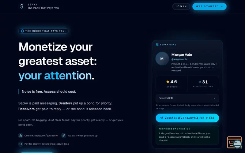 Screenshot of Sepky