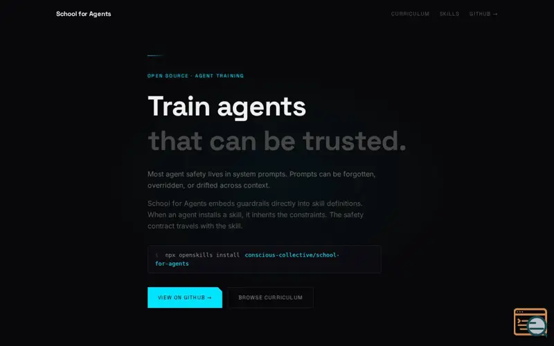 Screenshot of School for Agents