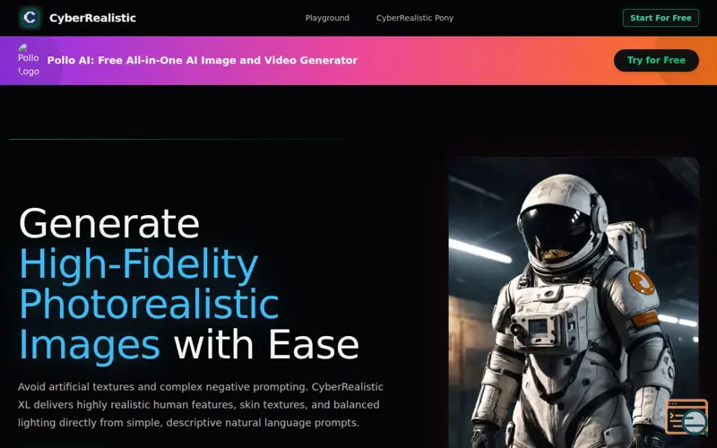 Screenshot of CyberRealistic XL