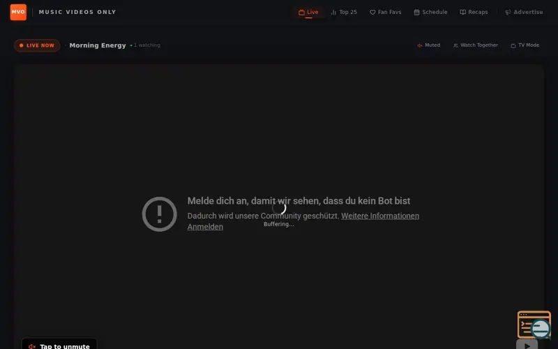 Screenshot of MVO