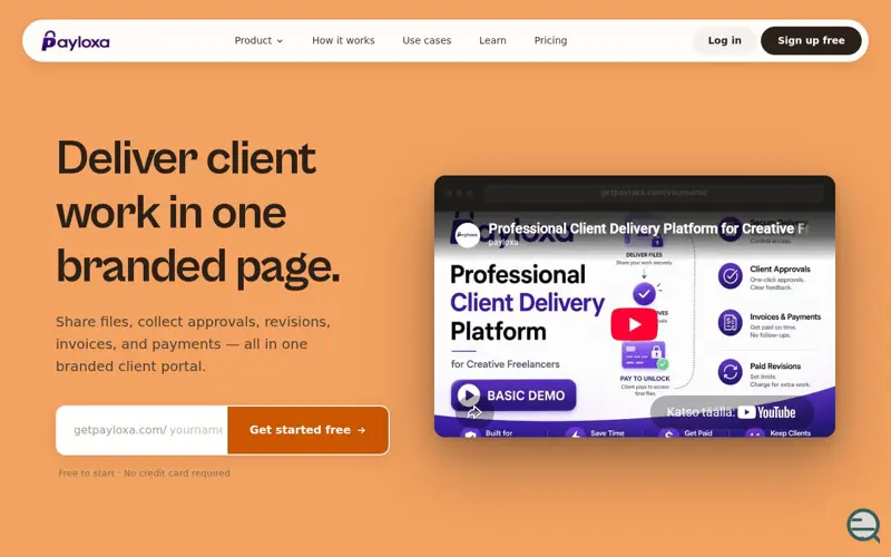 Screenshot of Payloxa