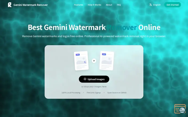 Screenshot of Gemini Watermark Remover
