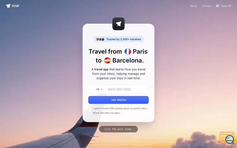 Screenshot of Soar