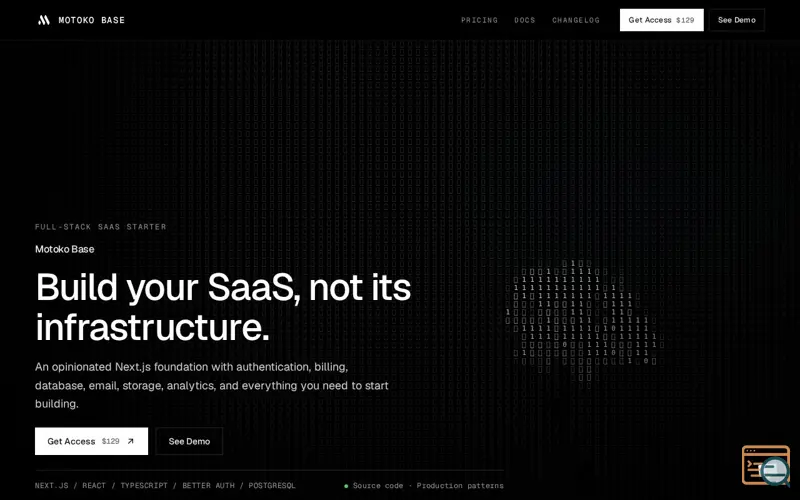 Screenshot of Motoko Base