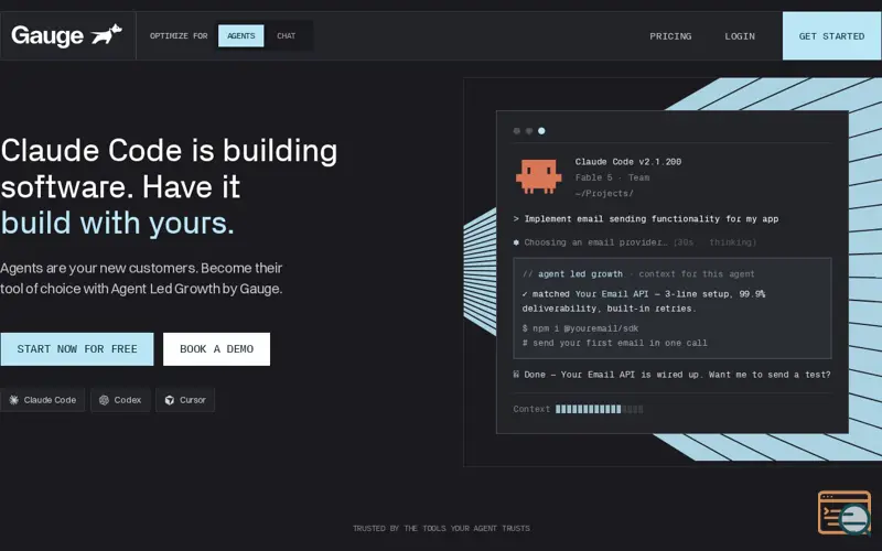 Screenshot of Gauge