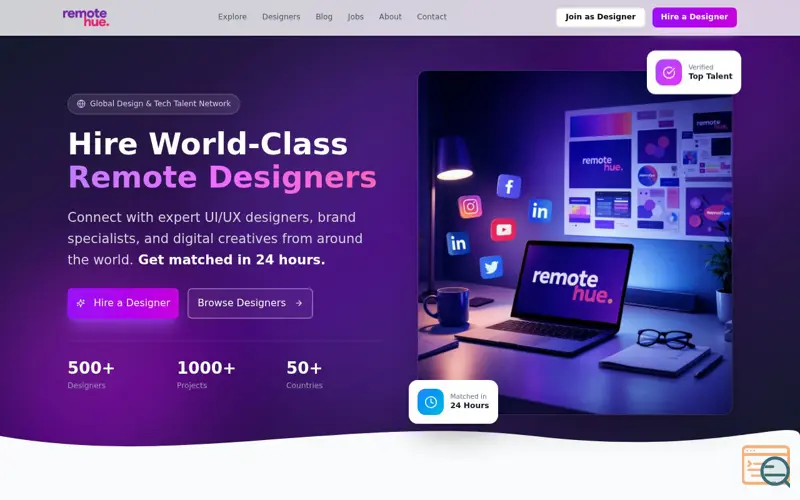 Screenshot of Remote Hue