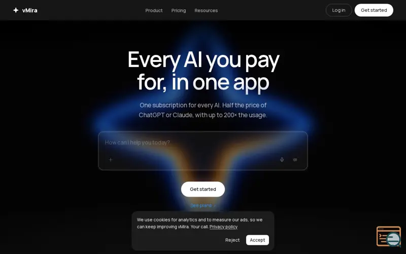 Screenshot of vMira