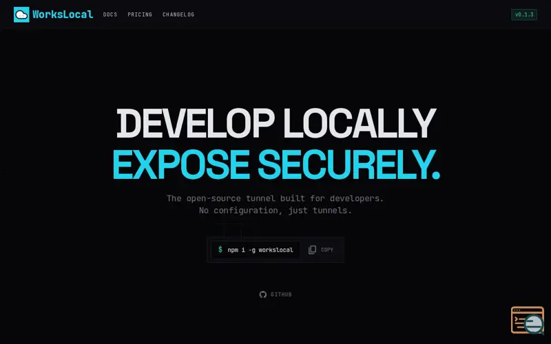 Screenshot of WorksLocal