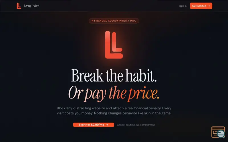 Screenshot of Living Locked