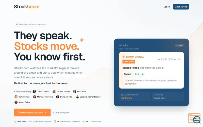 Screenshot of Stockboom
