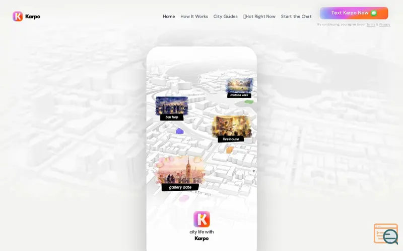 Screenshot of Karpo.ai