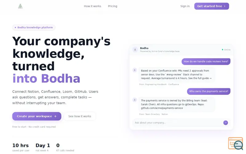 Screenshot of My Bodha