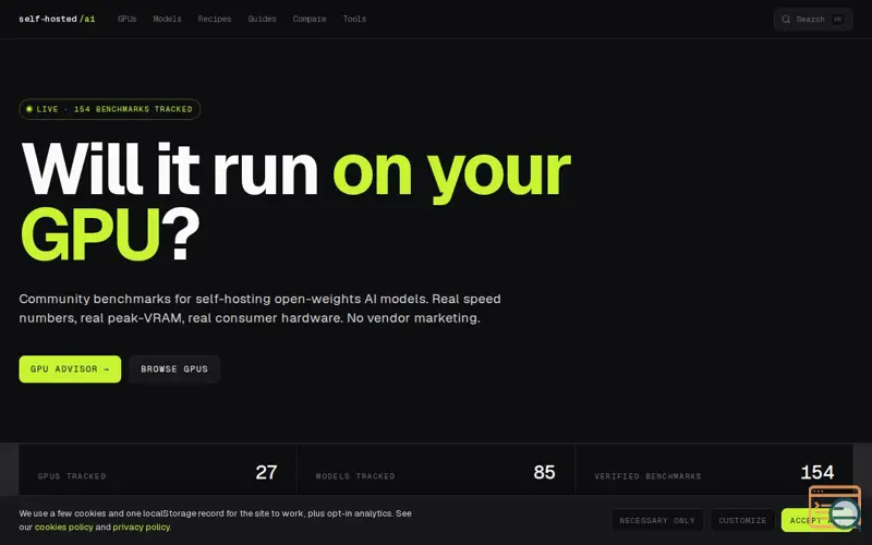 Screenshot of Smeltcore, a launch using Next.js