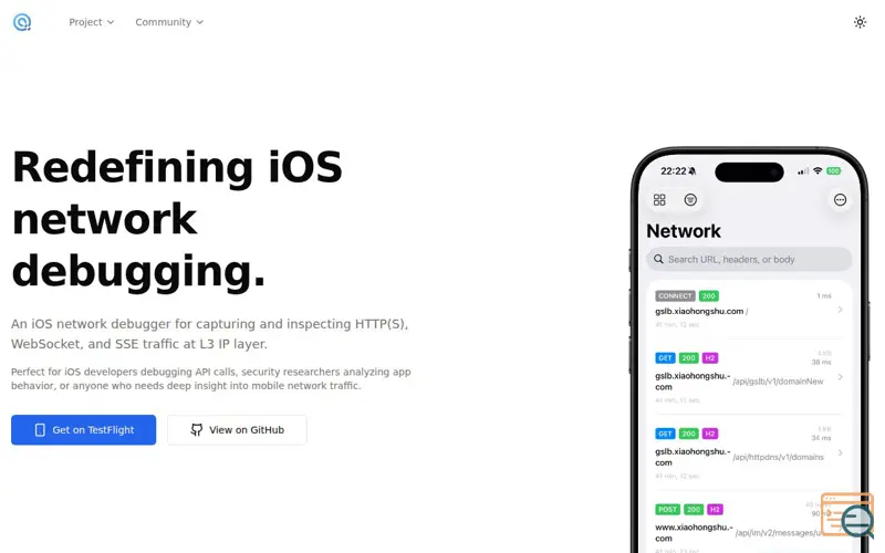 Screenshot of Trace