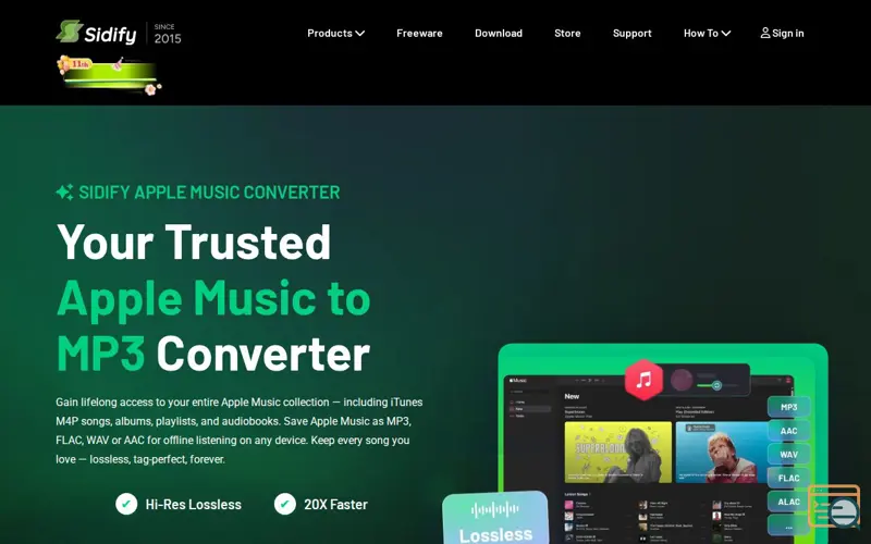 Screenshot of Sidify Apple Music Converter