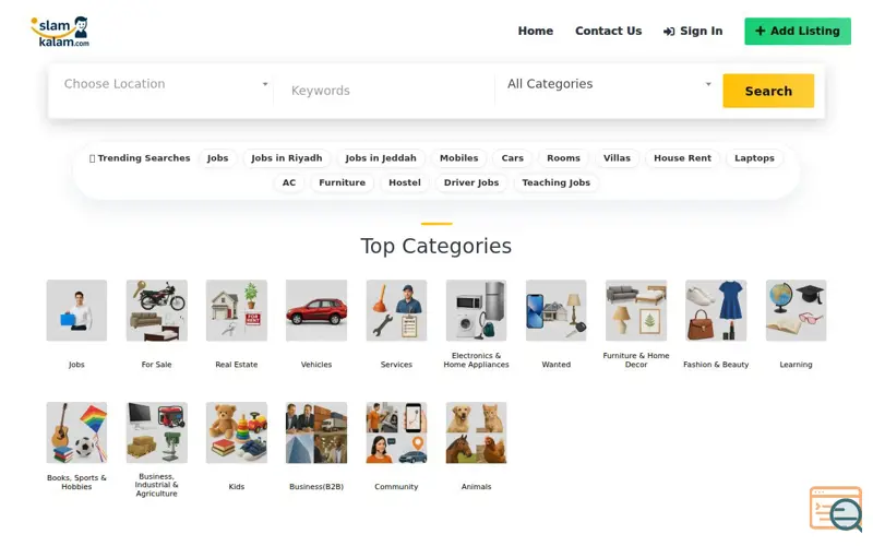 Screenshot of Salamkalam