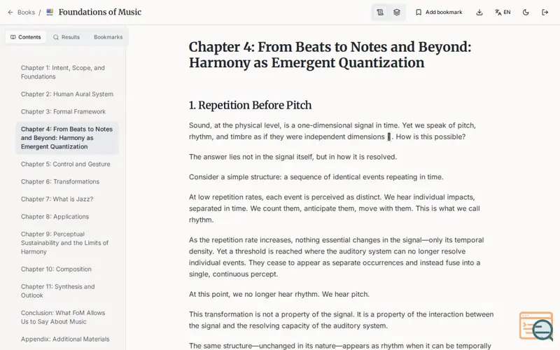 Screenshot of From Beats to Notes and Beyond