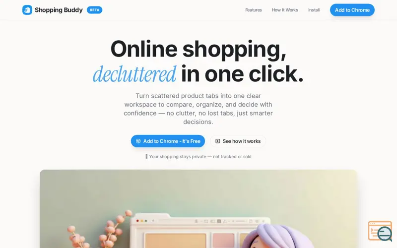 Screenshot of Shopping Buddy