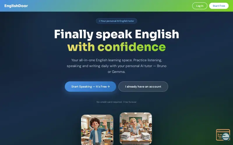 Screenshot of EnglishDoor
