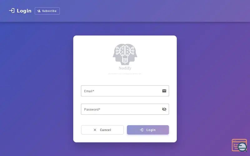 Screenshot of Nodify Headless CMS
