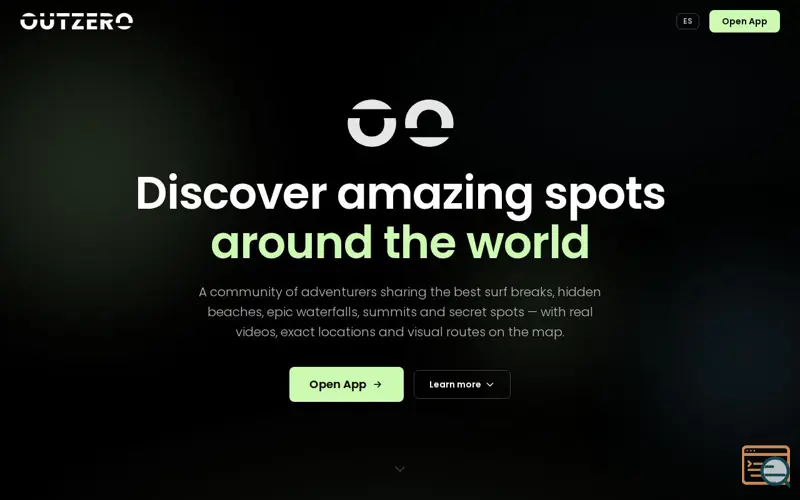 Screenshot of Outzero (Beta)