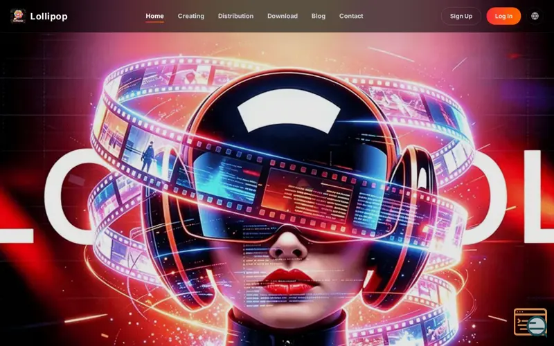Screenshot of lollipop AI