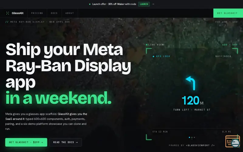 Screenshot of GlassKit