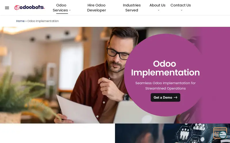 Screenshot of odoobots