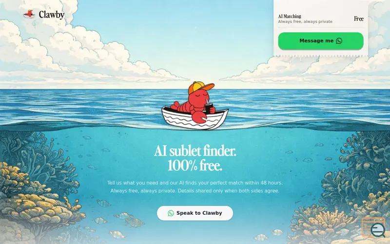 Screenshot of Clawby
